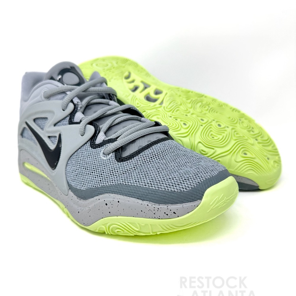 Nike Kevin Durant KD 15 TB Team Wolf Grey Green Black DO9826-001 Men's Size 9.5